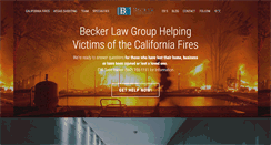 Desktop Screenshot of beckerlawgroup.com