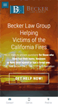 Mobile Screenshot of beckerlawgroup.com